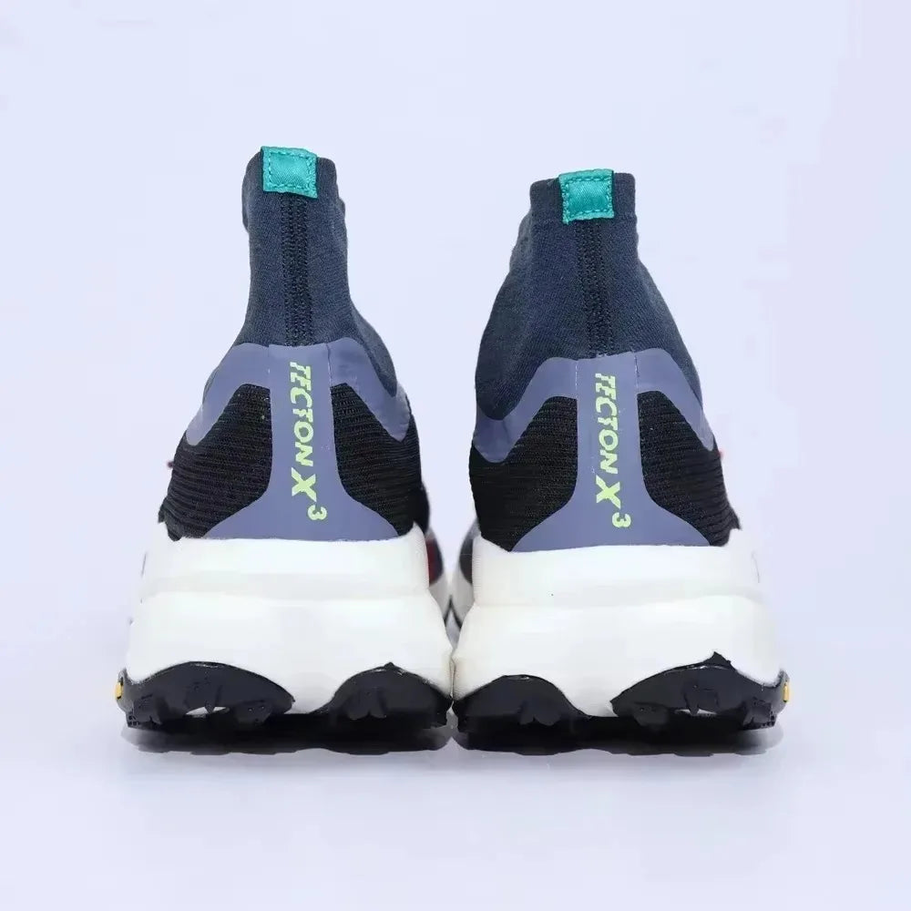 Men/Women Trail Running Shoes, Outdoor Carbon Plate Marathon Training Shoes, Anti-Sand Anklets