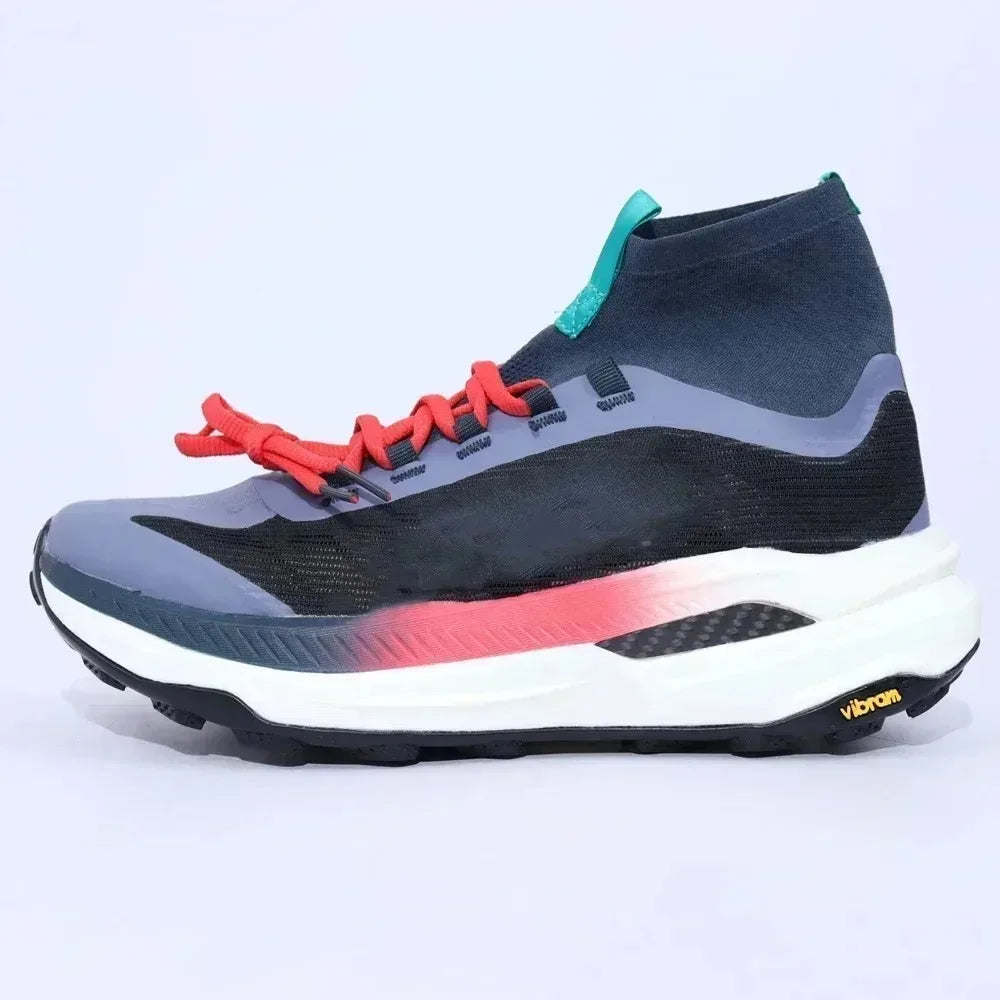 Men/Women Trail Running Shoes, Outdoor Carbon Plate Marathon Training Shoes, Anti-Sand Anklets