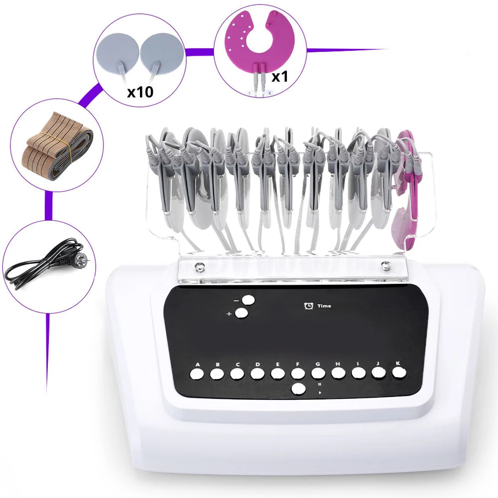 Electrostimulation Machine, Weight Loss, Breast Lift, Body Slimming, Electric Muscle Stimulator, Massager