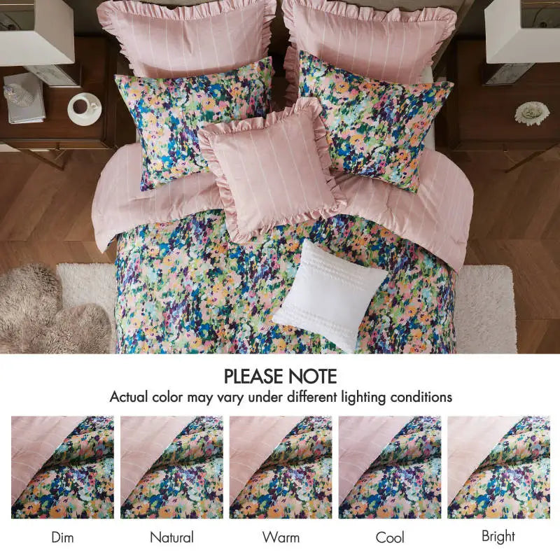 8PCS Cal King Comforter Set