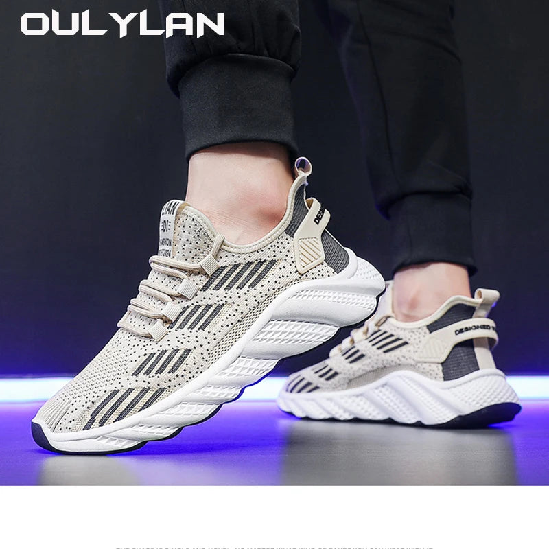 Men Running Shoes, Outdoor Sports, Breathable, Comfortable, Mountaineering Shoes