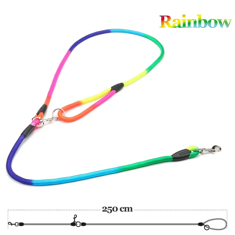 Nylon Dog Leashes, Traction Rope, Leads for Running Free Hands