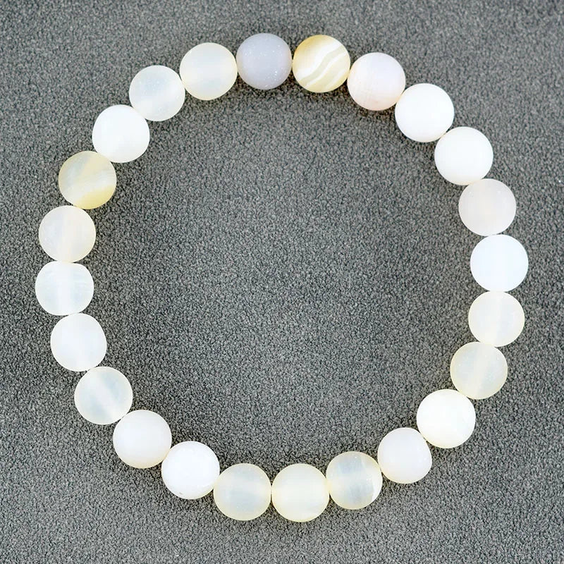 Handmade Real Natural African Stone Beads, Yoga Mala Jewelry, Green Moss Agates Beaded Bracelet