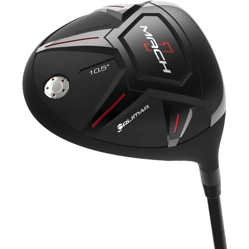 Orlimar Mach 1, Men’s Golf Club Set, Titanium Driver, Stainless Fairway Wood, Hybrid, Irons, Stand Bag