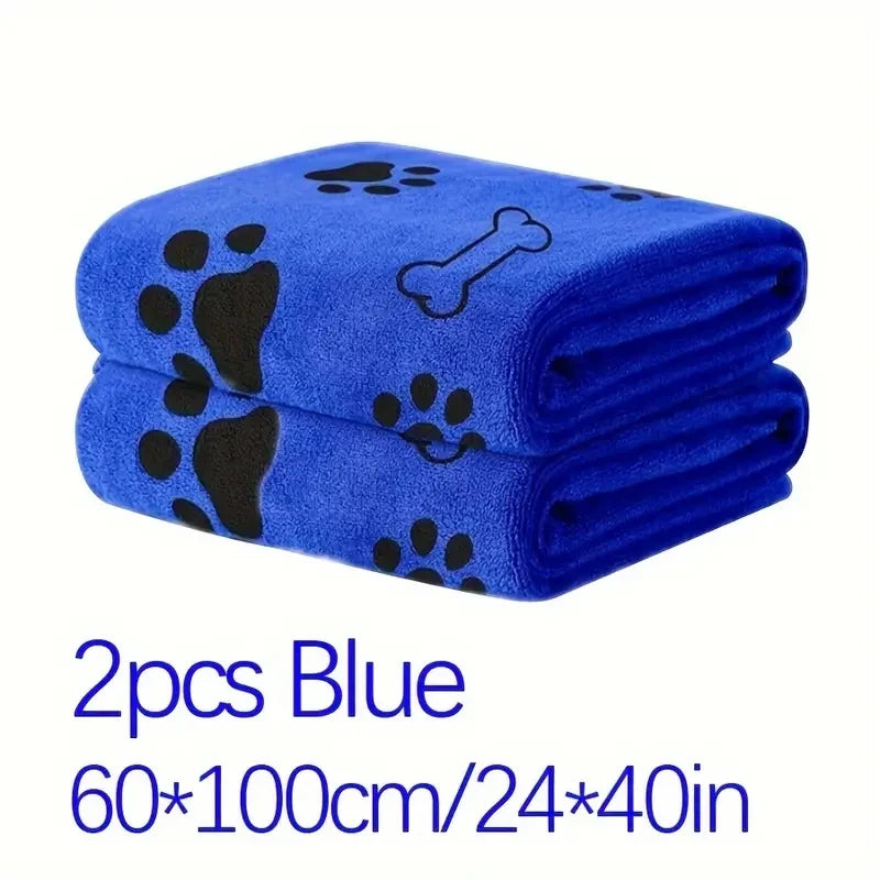 Microfiber Pet Towels, Quick Dry, Absorbent