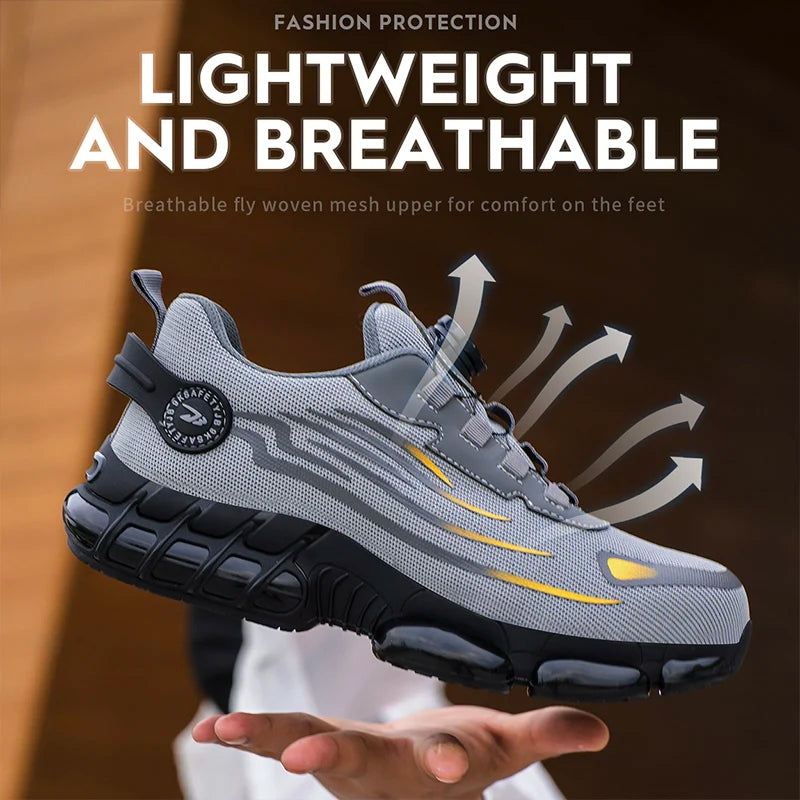 Breathable, Lace-Free, Soft Sole, Comfortable Anti-Smash, Anti-Puncture Shoes