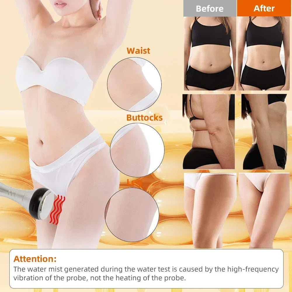 4-IN-1 Cavitation Body Slimming Machine, Beauty Massager, Skin Tighten, Face Lifting
