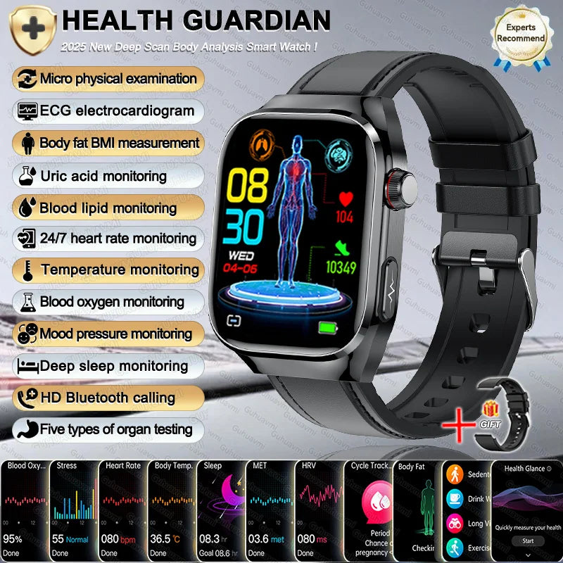 Women Smart Watch with BMI Measurement, Menstrual Cycle, ECG Heart Rate, Blood Oxygen, Sleep, Fitness Tracker