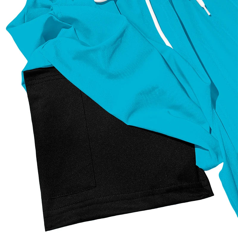Men's Swim Trunks, Compression Liner, Phone Pocket, Quick Dry Board Shorts Beach Shorts