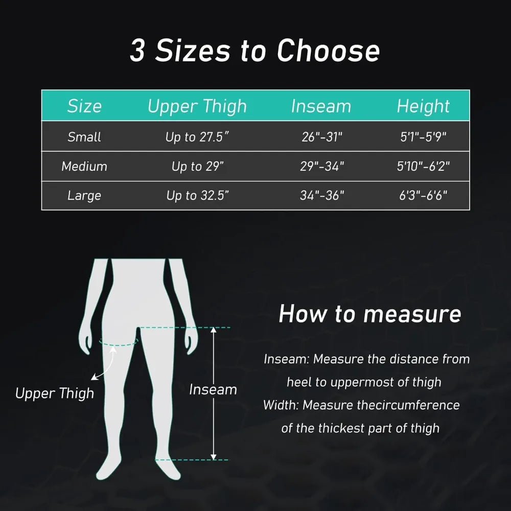 Professional Leg Recovery System, Cordless Air Compression Boots with Sequential Compression, Leg and Foot Massager
