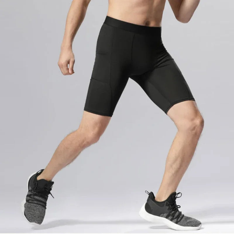 Men's Quick Dry Compression Running Shorts