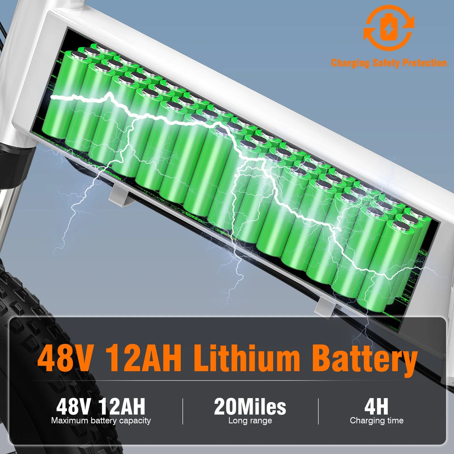 Youth/Adult Electric Bicycle 5-Speed with Assisted Riding 20MPH Urban Commuting