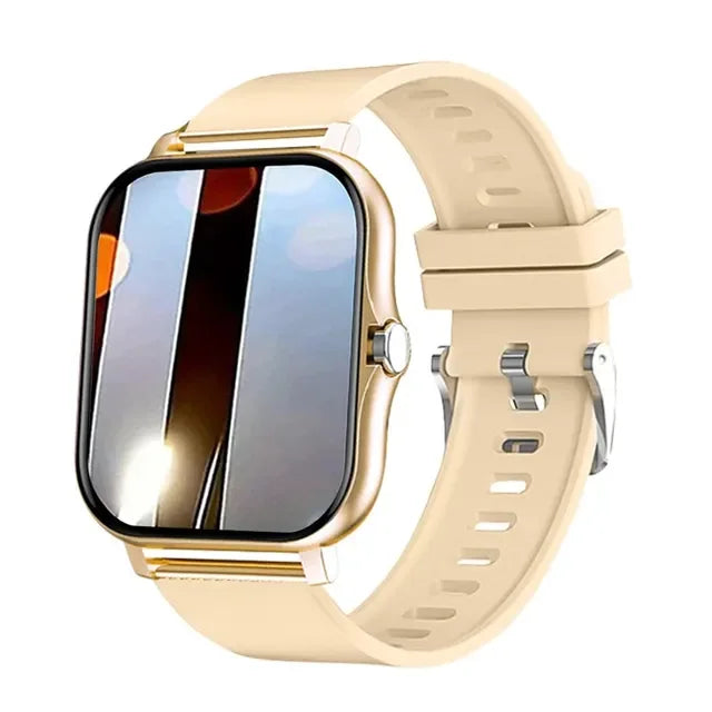 Sports Smart Watch, Fitness, Clock, Health Monitor, Waterproof, Wireless Call, Men/Women, IOS