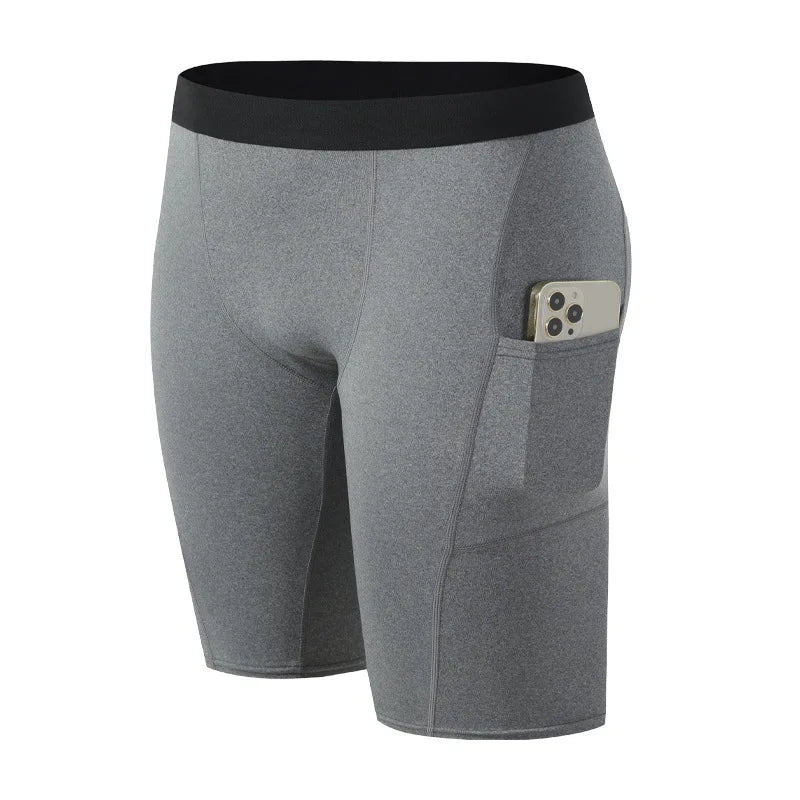 Men's Quick Dry Compression Running Shorts
