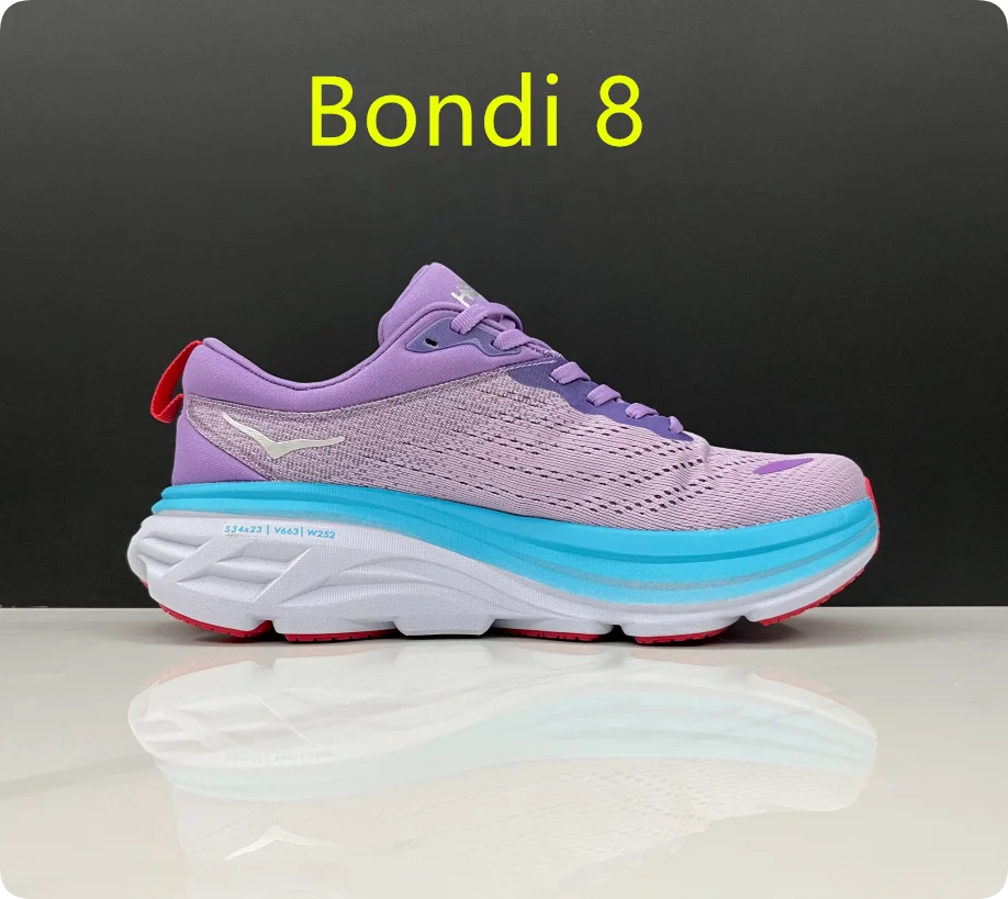 NOKA Bondi8 Running Shoes, Men & Women Sneakers, Anti-slip, Breathable