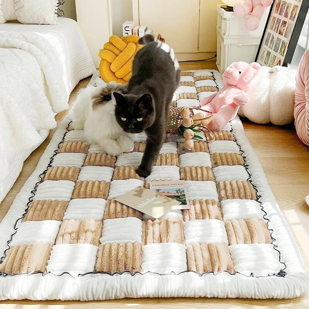 Warm Pet Scratchable Blanket, Anti-slip, Washable, Cushion Sofa/Couch Cover Protector