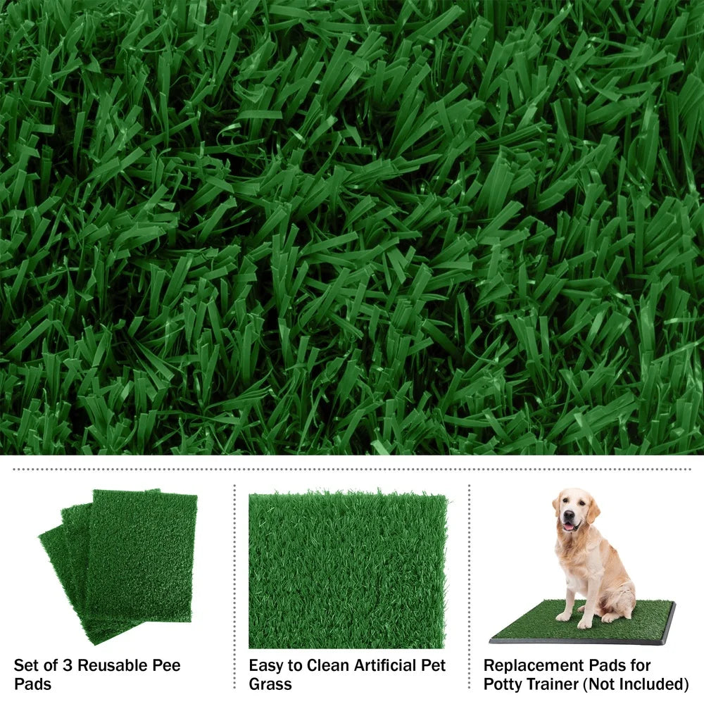 Pet Training, Portable, Washable, Turf Grass Pee Pads
