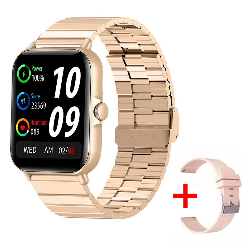 Smart Watch, Bluetooth, Call, Play Music, Fitness Sport, Waterproof, Men/Women, iPhone/Android