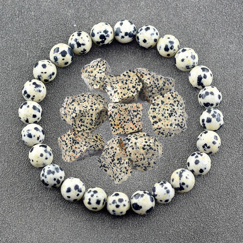 Handmade Real Natural African Stone Beads, Yoga Mala Jewelry, Green Moss Agates Beaded Bracelet