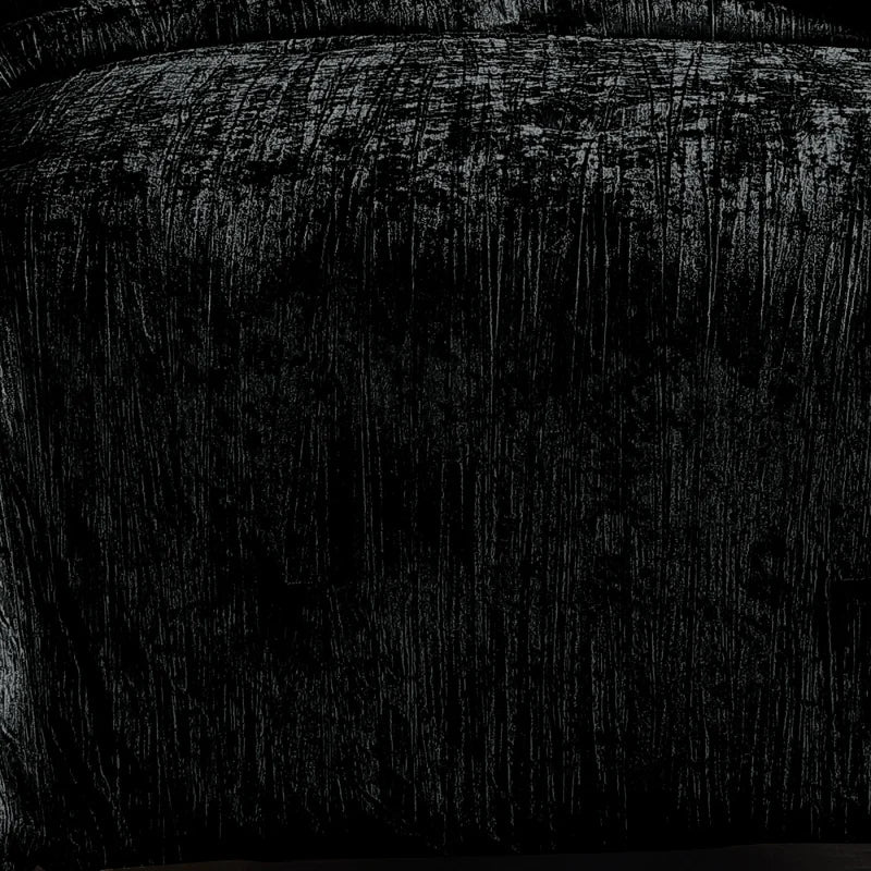 Turin 7 Piece Comforter Set Black King