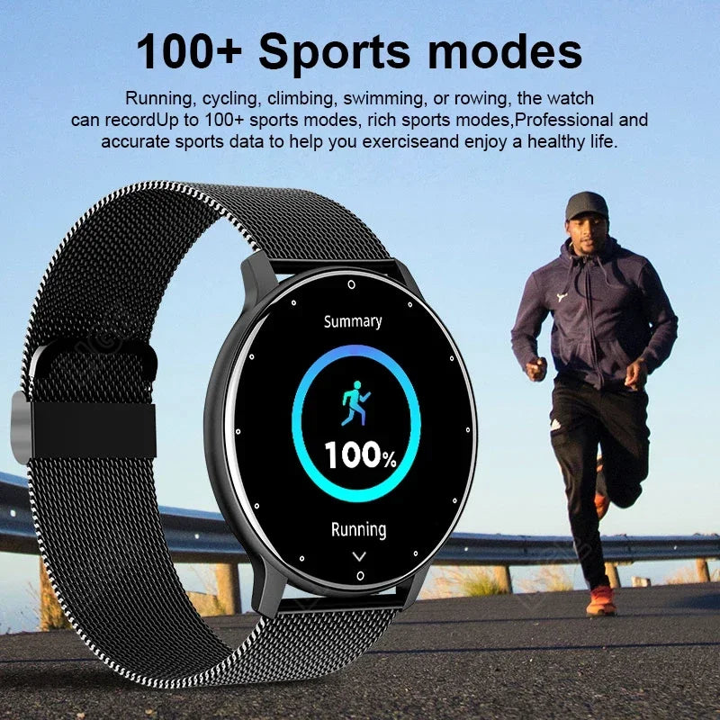 Smart Watch Women/Men Full Touch Screen, Bluetooth, Call, Waterproof, GPS, Sports Fitness Tracker