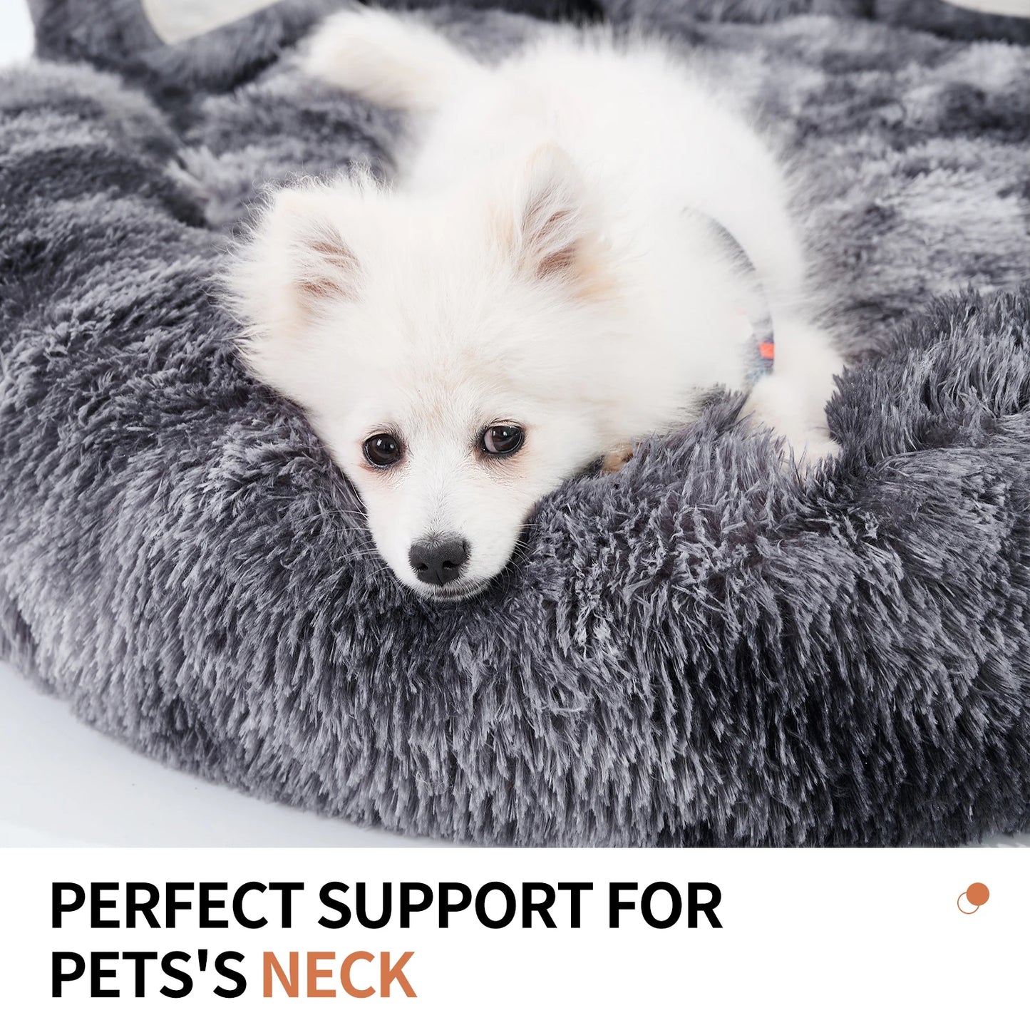 Warm, Cozy, Comfy Pet Dog Bed, Paw Shape