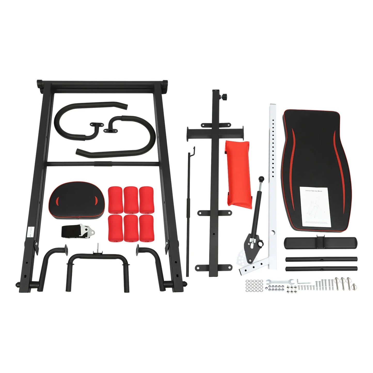 Inversion Table, Heavy Duty, Hang Upside Down Gravity, Back Therapy, Pain Relief
