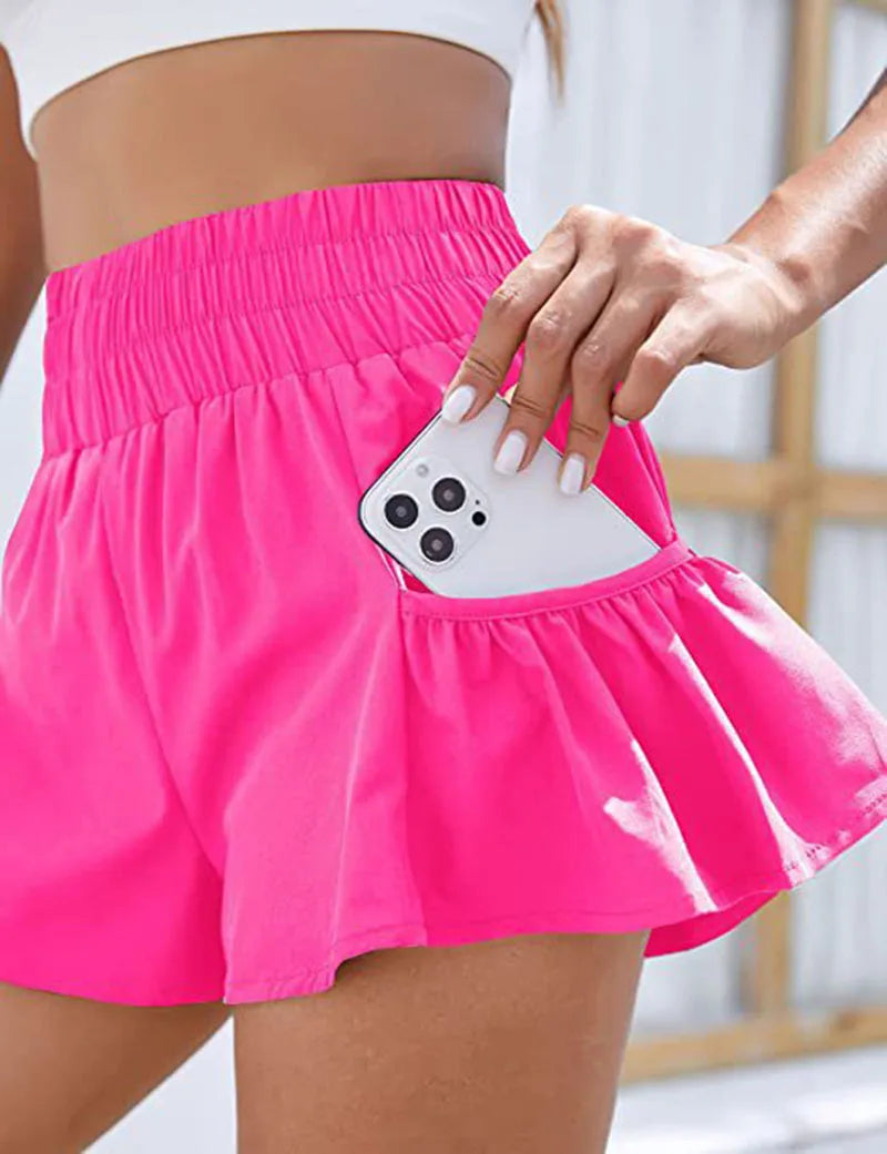 Women's Yoga Shorts, Fitness, Running, Workout
