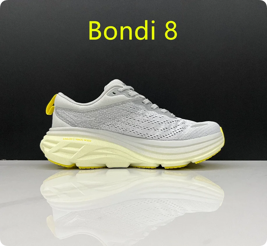 NOKA Bondi8 Running Shoes, Men & Women Sneakers, Anti-slip, Breathable