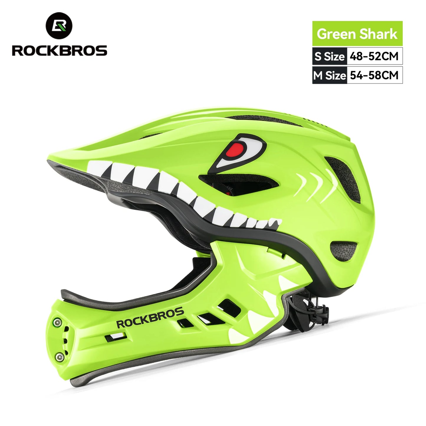 Child Cycling/Scooter Cross Helmet, Impact Resistant, Detachable Full Face