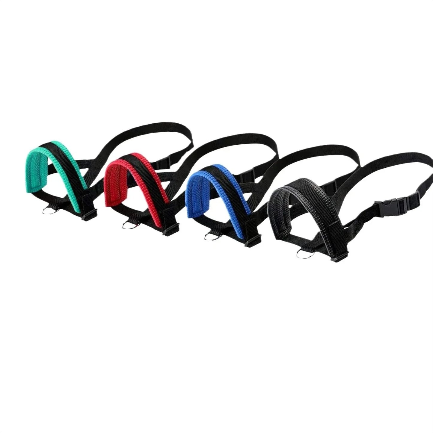 Nylon Dog Mouth Muzzle, Anti Bark, Collar, Breathable, Training Tool