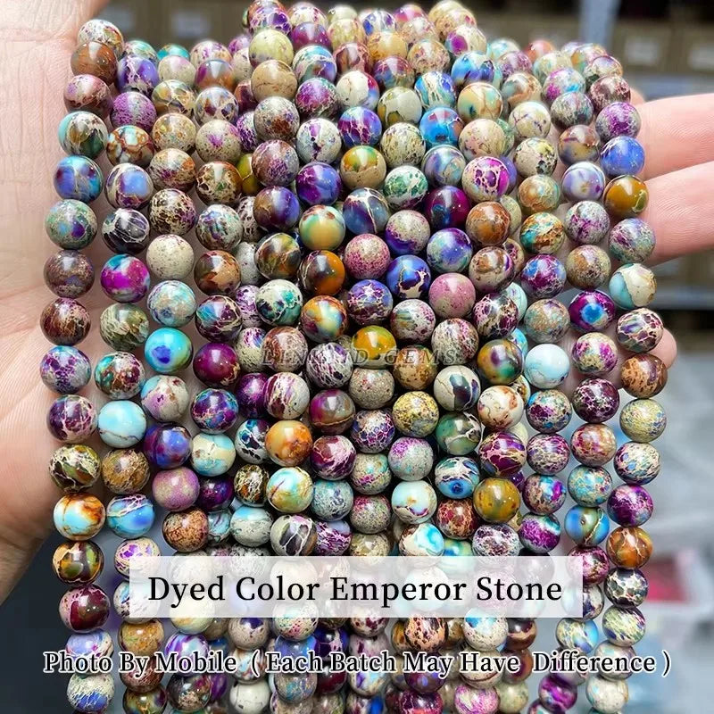 Natural Stone, Lapis Lazuli Round Loose Beads For Jewelry Making