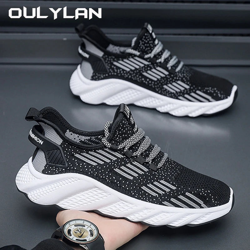 Men Running Shoes, Outdoor Sports, Breathable, Comfortable, Mountaineering Shoes