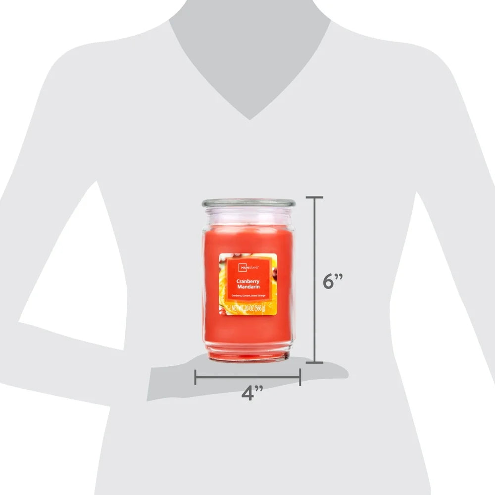 Scented Candle, Single Wick Relaxation 100-120 Hour Burn Time