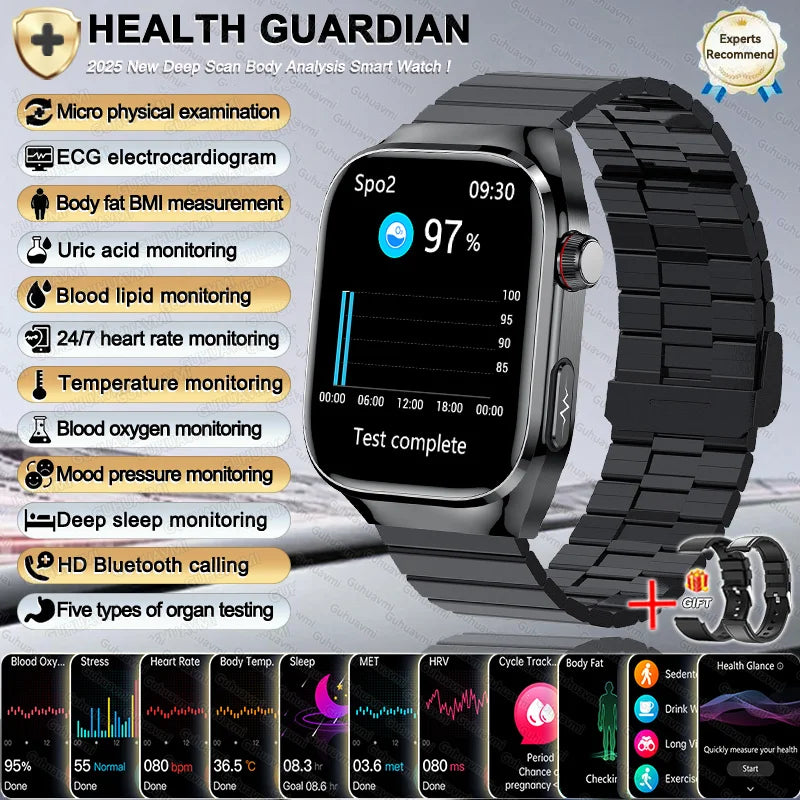 Women Smart Watch with BMI Measurement, Menstrual Cycle, ECG Heart Rate, Blood Oxygen, Sleep, Fitness Tracker
