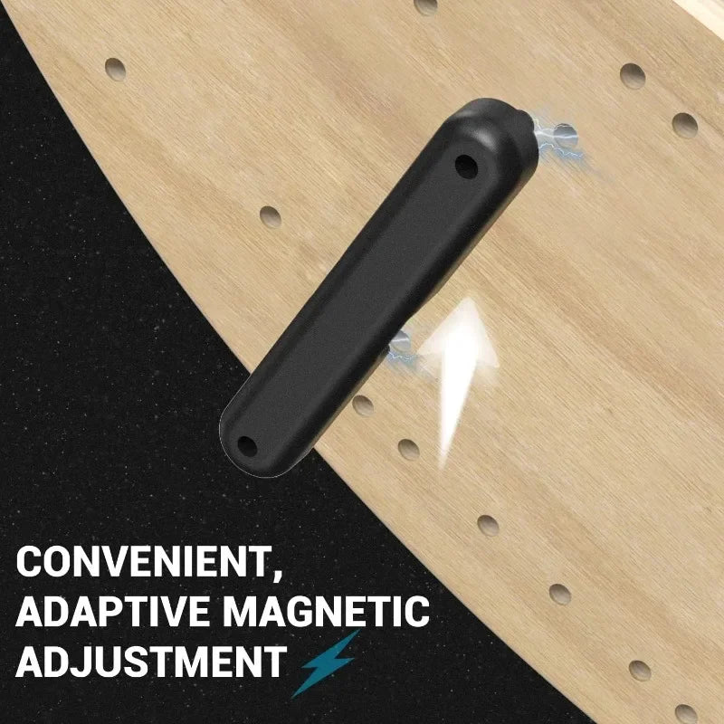 Balance/Wobble Board, 7 Modes, Adjustable Stoppers, Exercise, Balancing, Stability