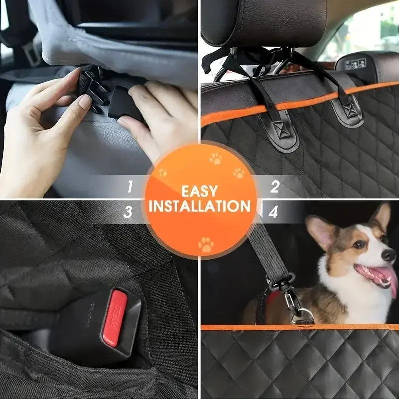 Pet Car Seat Cover, Waterproof, Nonslip, Durable