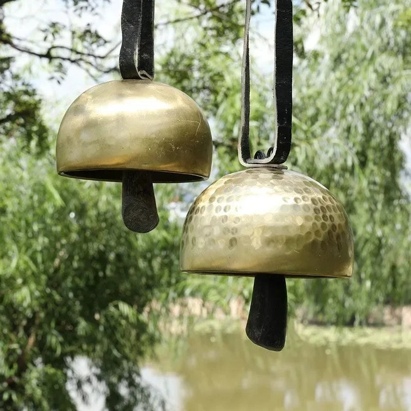 Handmade Brass Bell, Meditation, Outdoor Wind Chimes, Sound Healing