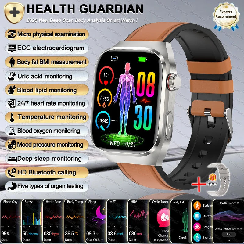 Women Smart Watch with BMI Measurement, Menstrual Cycle, ECG Heart Rate, Blood Oxygen, Sleep, Fitness Tracker
