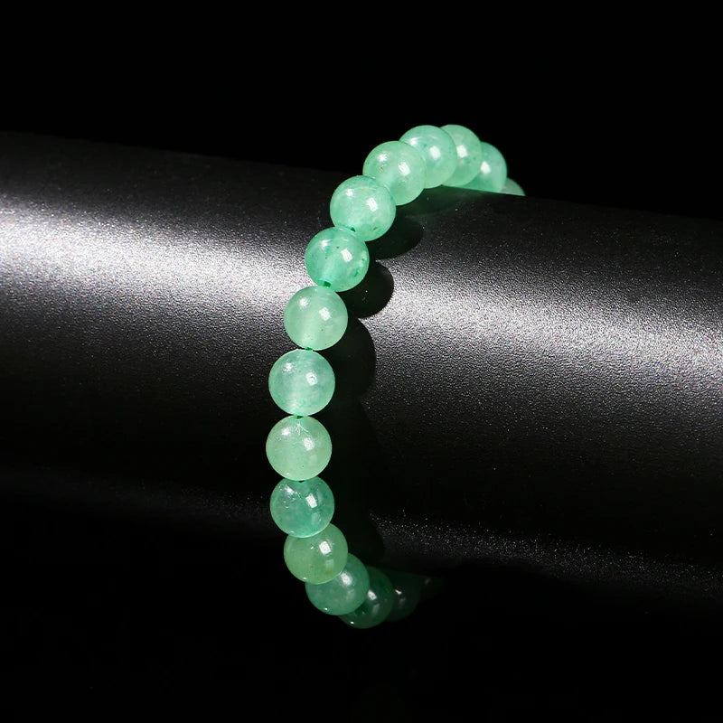 Natural Aventurine Jades Mala Beads, Meditation, Healing, Relieve Stress Jewelry