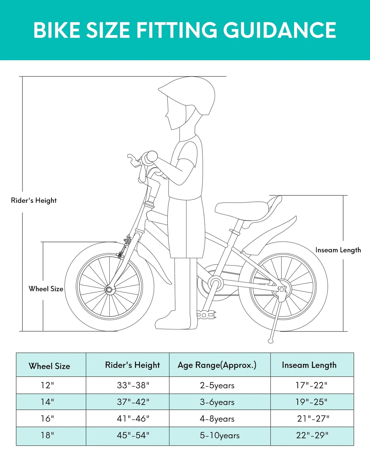 16 Inch Kids Bike, Training Wheels & Kickstand, Dual Handbrake, Adjustable Handlebar & Saddle