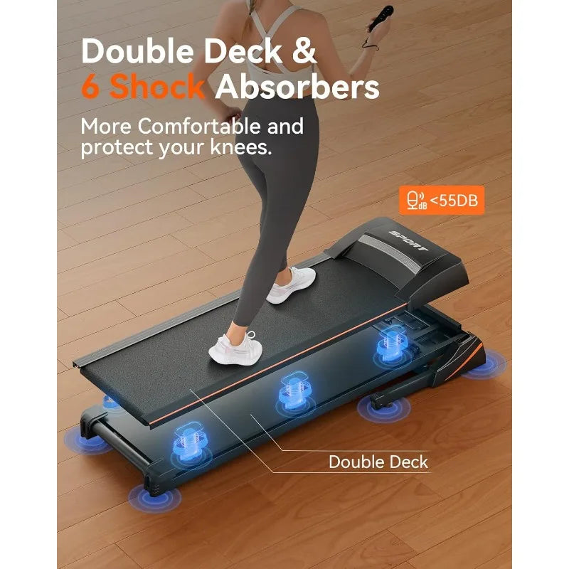 Treadmill, Auto Incline, Foldable, 300 LBS Weight Capacity