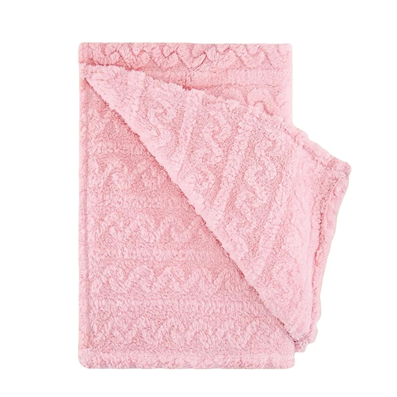 Baby Plush Blanket, Swaddle, Super Soft, Cozy
