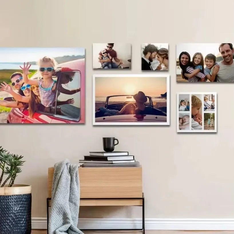 Customize Your Photos Printed On Canvas, Painting Wall Art Posters