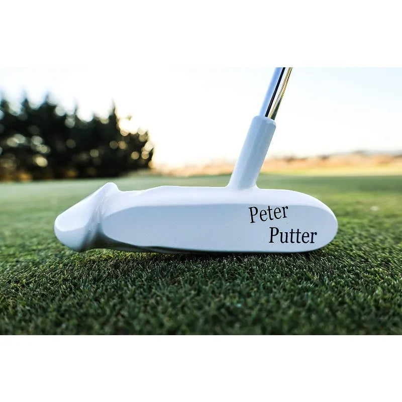 Professional Golf Putter, Premium Aluminum Head, Chrome Shaft