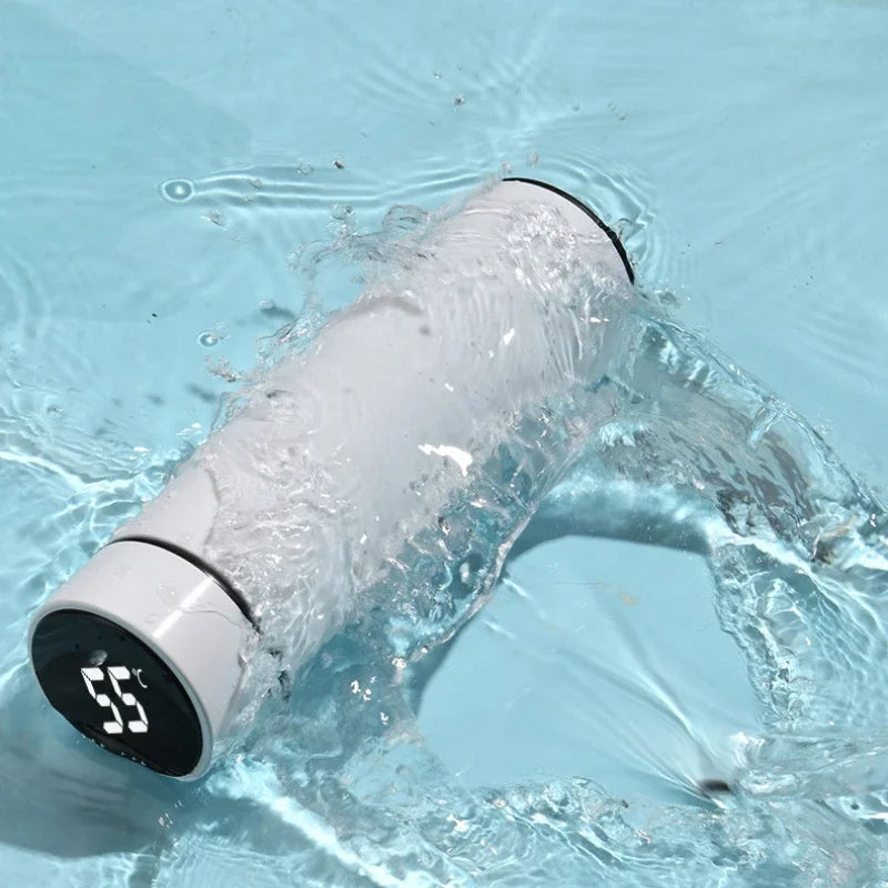 500Ml Thermos Bottle Smart Cup with LED Temperature Digital Display, Stainless Steel