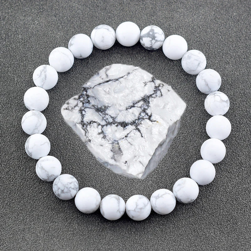 Handmade Real Natural African Stone Beads, Yoga Mala Jewelry, Green Moss Agates Beaded Bracelet