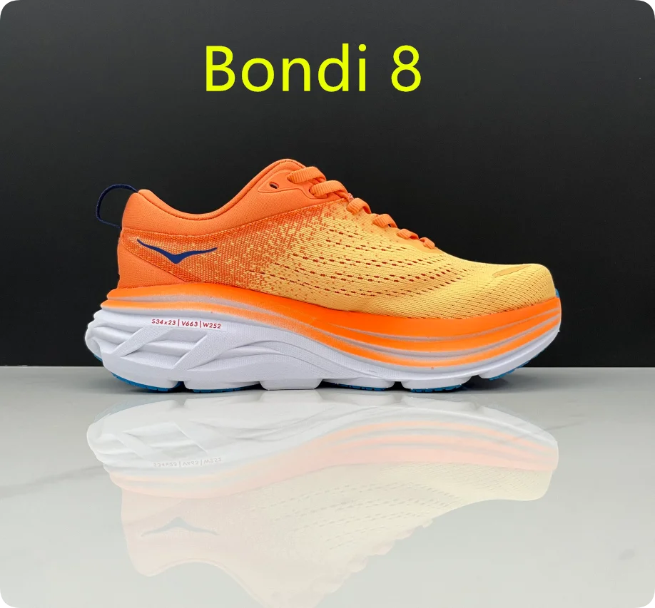 NOKA Bondi8 Running Shoes, Men & Women Sneakers, Anti-slip, Breathable