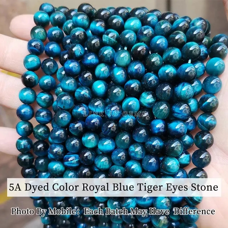 Natural Stone, Lapis Lazuli Round Loose Beads For Jewelry Making