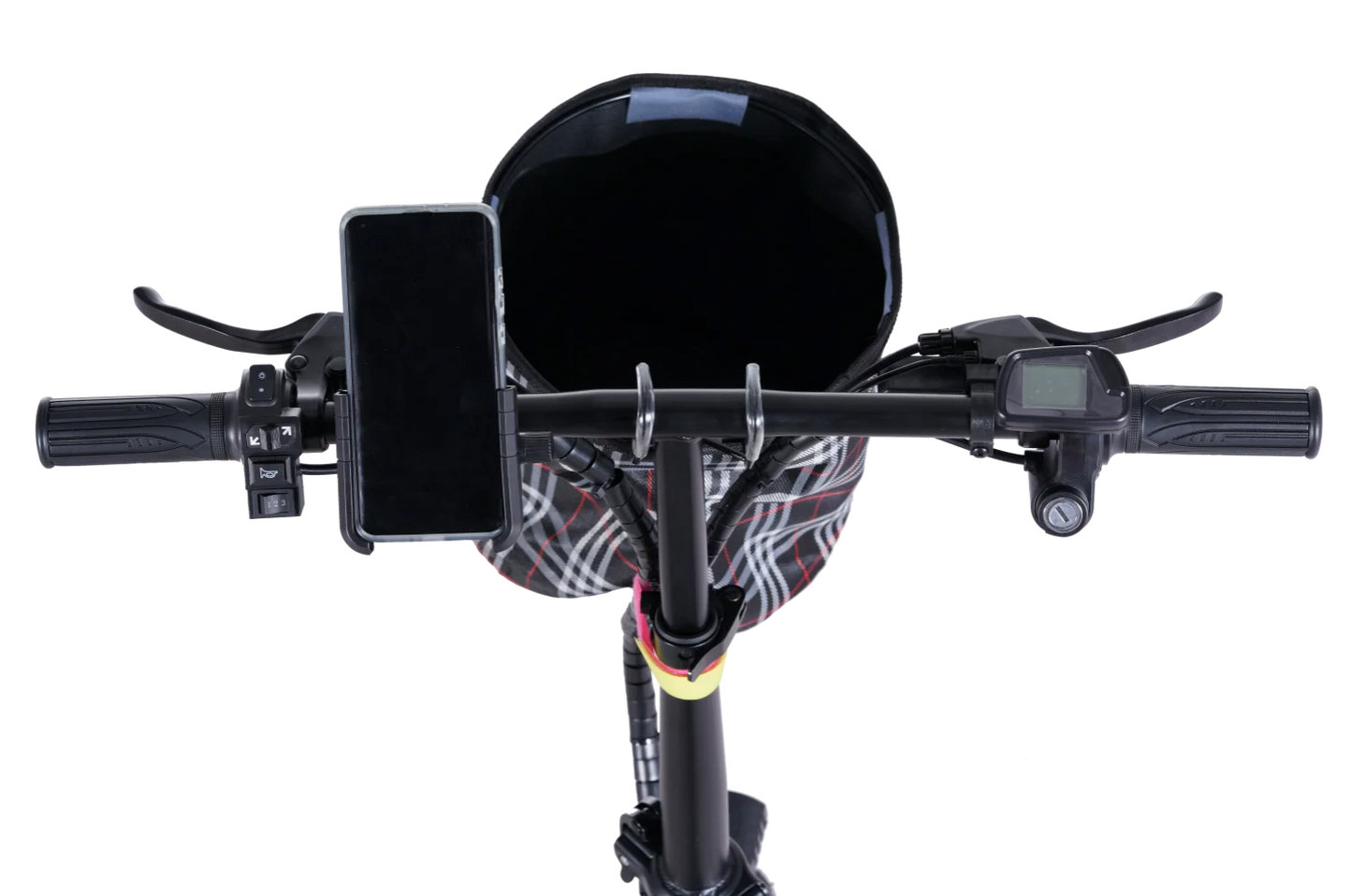 GleeRide A9 2 Seater Electric Bike, 500W 14" Mini Folding Ebike, 48V 15AH Removable Battery, Long Range 50Miles 20MPH